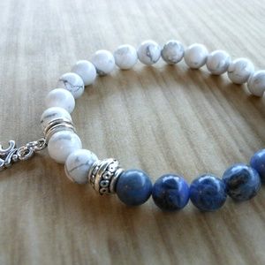 Sodalite Mala Bracelet